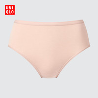 优衣库女装莫代尔混纺短裤/高腰三角内裤25秋冬新款479200 30 浅米色 M /160/84