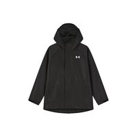 安德玛 【防风&防泼水】130-170男女中大童户外运动连帽梭织外套