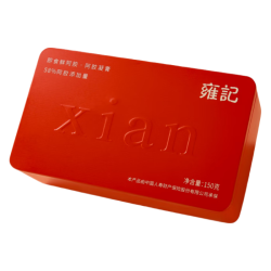 雍记 人参鲜阿胶 58%阿胶添加量 30片阿胶凝膏营养滋补150g/盒原产东阿