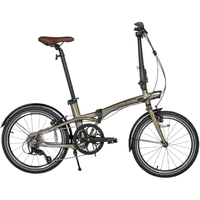 DECATHLON 迪卡侬 TILT 900 折叠自行车 8544447 灰棕色 20英寸 9速