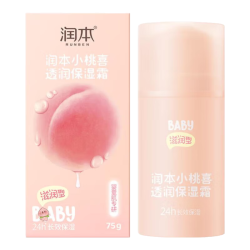 润本 小桃喜透润保湿霜 75g