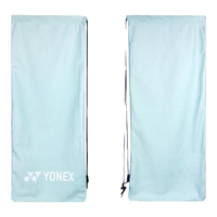 尤尼克斯（YONEX）球拍套拍包网球拍/羽毛球拍绒布套便携款拍袋yy球拍保护套 BA297CR黑白