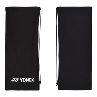 尤尼克斯（YONEX）球拍套拍包网球拍/羽毛球拍绒布套便携款拍袋yy球拍保护套 BA297CR黑