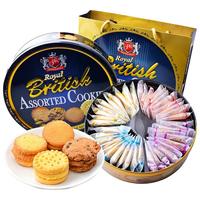 GPR 金罐 曲奇饼干礼盒装 4口味 454g（原味+牛奶味曲奇+椰丝曲奇+巧克力葡萄干燕麦红糖曲奇）