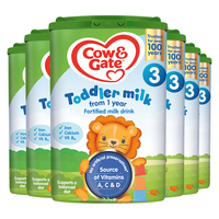 Cow&Gate 牛栏 英国版 幼儿配方奶粉 3段(1-2岁) 800g 6罐箱装