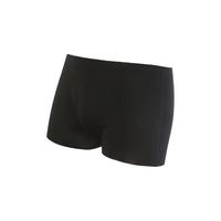 金三塔男式内裤男真丝绢丝莫代尔氨纶中腰平脚裤NZMDC201 黑色7100 XXL