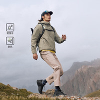 KOLON SPORT可隆男士户外防风夹克防泼水徒步梭织风衣多口袋外套