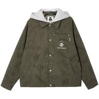 【商场】杰克琼斯2025年秋冬男装棉衣衣身满印225409046