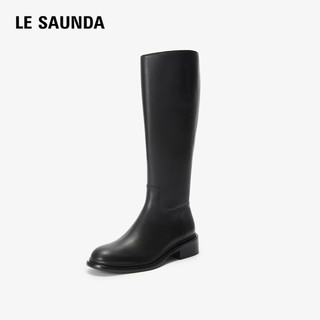  le saunda/莱尔斯丹 弹力靴口 女士长靴