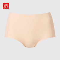 优衣库女装AIRism无痕短裤/空气衣高腰三角内裤25秋冬479197 31 米色 3XL