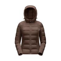 美力城暖天鹅羽绒服修身显瘦连帽休闲时尚鹅绒服外套女冬