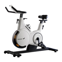 麦瑞克（MERACH）动感单车家用自发电智能运动器材室内自行车 绝影X MR-S28Y2 12KG飞轮组-自发电-米白色