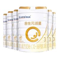BIOSTIME 合生元 派星A2幼儿配方牛奶粉3段900g6罐