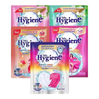 喜净 Hygiene泰国原装进口洗衣液/深层洁净去污/持久留香 洗衣液随机香味35ml*2包