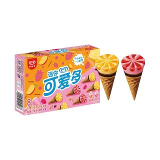 和路雪 可爱多+迷你可爱多甜筒 1000g*8盒