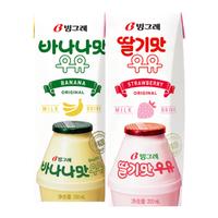 Binggrae 宾格瑞 香蕉味 200ml*2盒