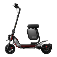 Segway电动滑板车ZT3 Pro+多功能座椅套装九号滑板车成人可折叠前后双减震11寸全地形胎40KM全速真续航