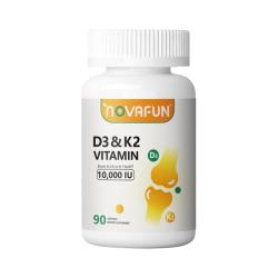 NOVAFUN D3K2活性维生素D3软胶囊5000IU