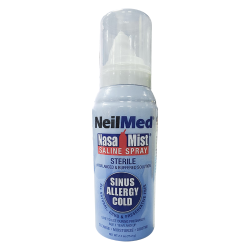 NeilMed 美国进口Neilmed成人海盐水鼻腔喷雾125ml*2儿童洗鼻器