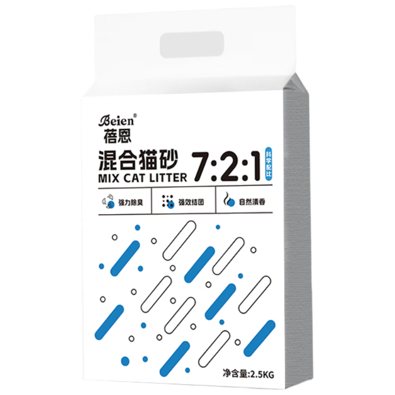  蓓恩 除臭 木薯猫砂  5斤