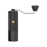 泰摩栗子C手摇磨豆机 家用手动咖啡豆研磨机 磨豆器 C5-曜石黑【全能版】