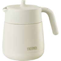 膳魔师（THERMOS）家用保温壶304钢850ml大容量水壶热水瓶暖水壶TCHC-850C-WW 850ml*暄白