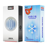 赤尾 zioxx 安全套 000无套感7只+冰感幻境7只