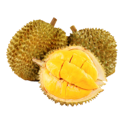 迎畔 泰国金枕榴莲带壳整果 3.3kg（约5斤，4-5房）