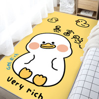 KAYE 床边毯 卡通榻榻米飘窗 加厚床前卧室地毯 暴富鸭吖 60x160 cm