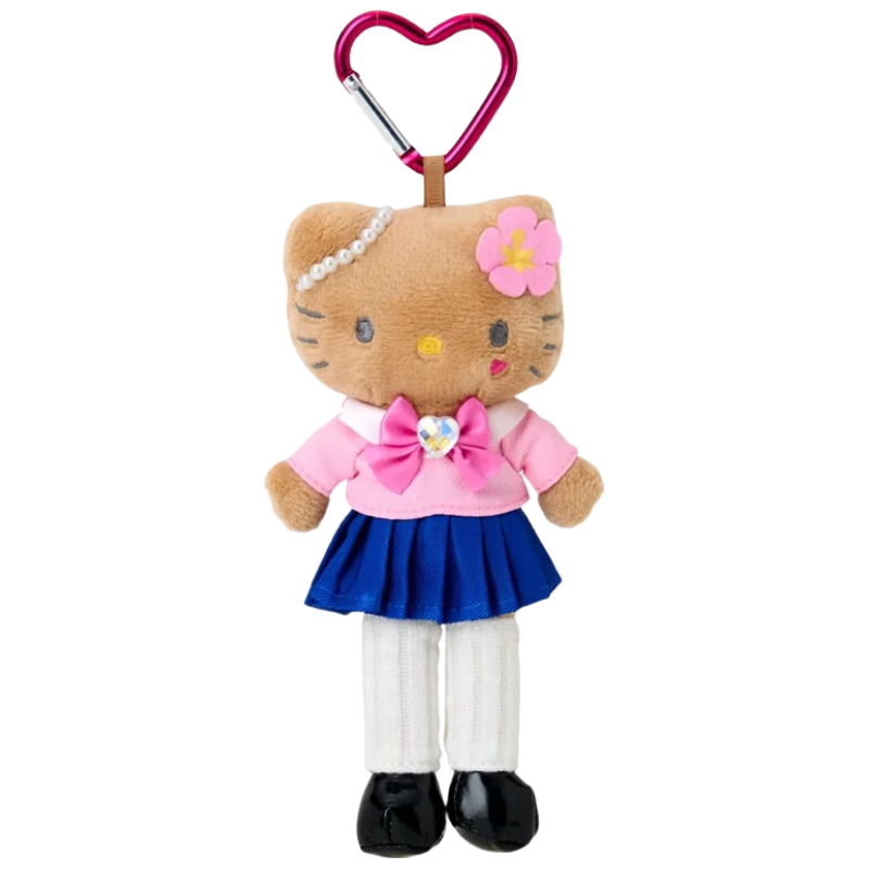 三丽鸥（SANRIO）NIC长腿辣妹Hello Kitty爱心扣 毛绒玩具生日礼物