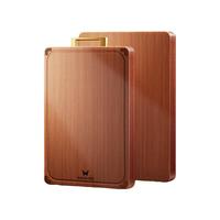 双枪 SUNCHA花梨木砧板抗裂防霉切菜板实木家用厨房案板面板菜墩45*30*2.5 【高端木种】花梨木45cm（加大）