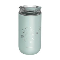 乐美雅（Luminarc）保温杯男女士水杯子304不锈钢350ml雪花蓝长效便携咖啡杯 ⭐️保温咖啡杯350ml-蓝色