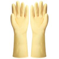 东方红牛筋乳胶手套家务洗碗厨房耐用加厚防水清洁橡胶耐磨