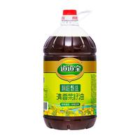 道道全洞庭甄选纯香菜籽油 非转基因物理压榨 香味纯正食用油