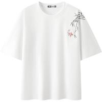  Semir/森马 国风刺绣印花 男士短袖T恤