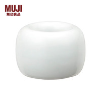 无印良品（MUJI） 炻瓷 多用支架 牙刷架 牙刷座 牙刷托 MB13CC1A 白色 4cm