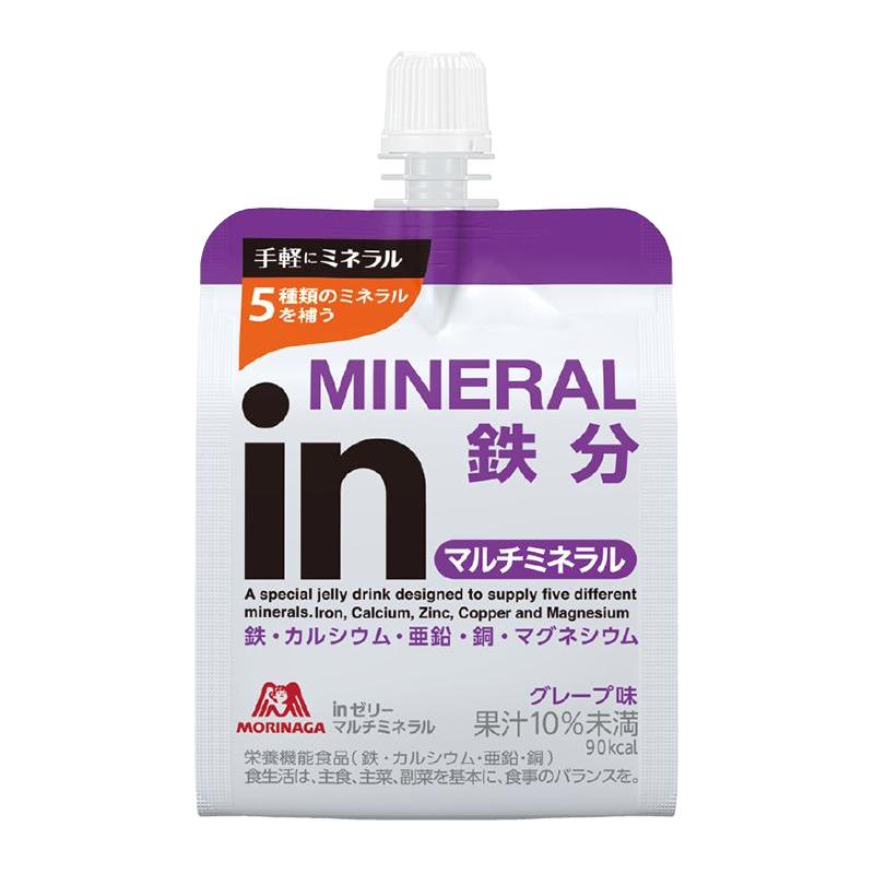  Morinaga/森永 矿物质补充 果冻  6瓶 164