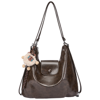 ST&SAT 星期六 女包2025多功能旅行背包双肩包简约通勤单肩包大容量书包