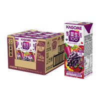 KAGOME 可果美 复合果蔬汁 葡萄味  200ml