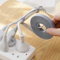 电脑束线带魔术贴扎带理线器桌面电线走线固定绑带数据线收纳