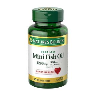 自然之宝美国浓缩dha深海迷你鱼油软胶囊omega3