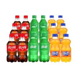 可口可乐 雪碧芬达300ml*18混合mini装经典夏日畅饮正品