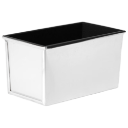 三能 土司盒-本体 烤面包吐司模具 烘焙模具450g（黑色不沾） SN2052