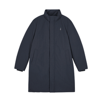 SKECHERS 斯凯奇 男士立领长款羽绒服 L423M174