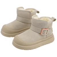 凯蒂猫Hello Kitty童鞋女童雪地靴冬季长毛绒保暖舒适大棉鞋女孩加绒棉靴6831