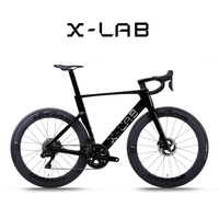 X-LAB超轻碳纤维破风型公路车AD9专业竞技自行车