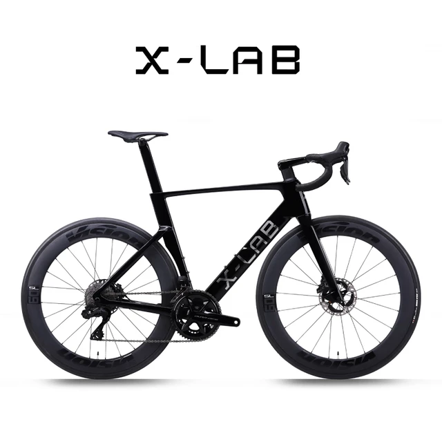 X-LAB超轻碳纤维破风型公路车AD9专业竞技自行车