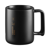 炊大皇 2只装马克杯陶瓷杯子水杯家用男女咖啡杯办公室泡茶杯