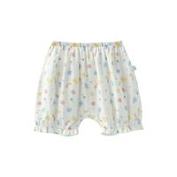 aqpa 宝宝纱布短裤夏季薄款男童女童夏装灯笼裤子婴儿纯棉睡裤清凉 小画家 73cm