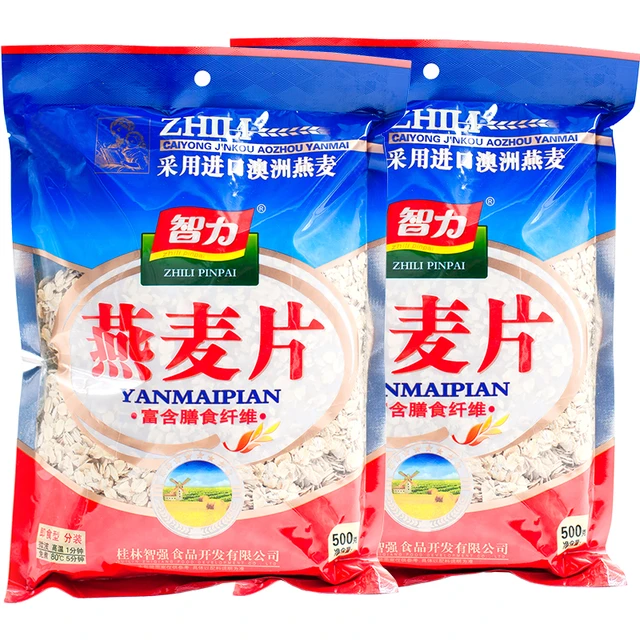  ZHILI/智力 膳食纤维 燕麦片